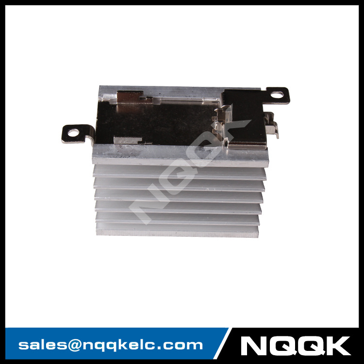 D-74 aluminum heat sink / heatsink heat sink with DIN Rail Mounted