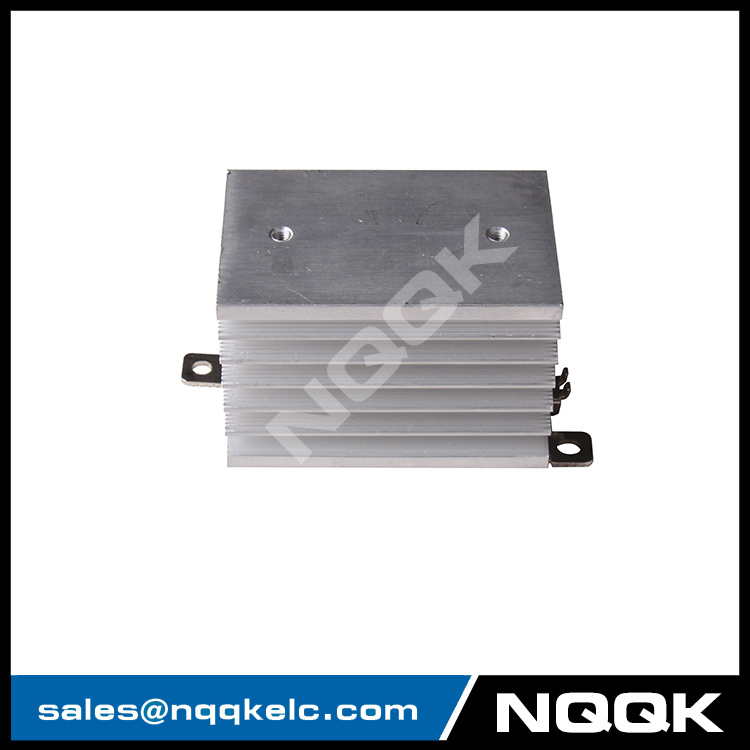 D-74 aluminum heat sink / heatsink heat sink with DIN Rail Mounted