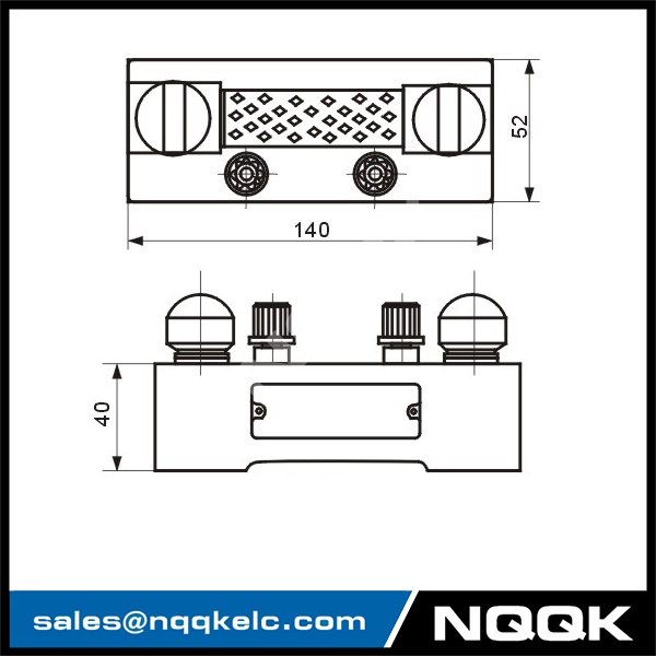 50A - 300A Voltmeter Ammeter Electric welding machine Dc current shunt resistor