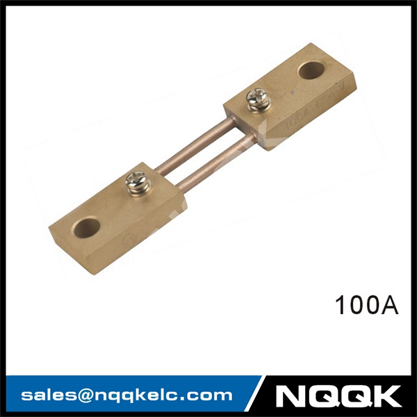 100A India type Voltmeter Ammeter DC current Manganin shunt resistor