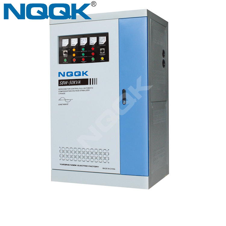 SBW 20KVA / 30KVA / 50KVA / 60KVA Full-Automatic Compensated 3Phase Series voltage stabilizer voltage regulator