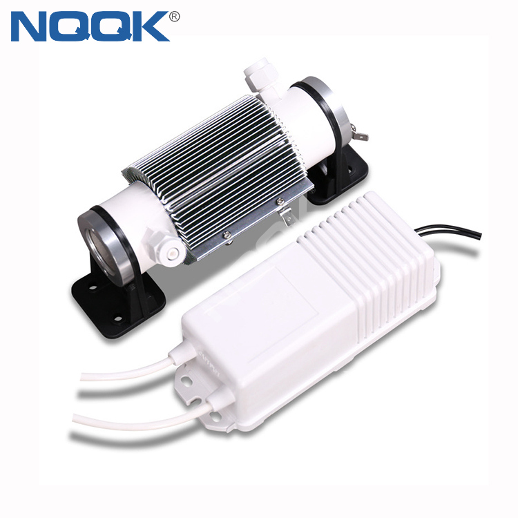 Single tube 6/h ozone production 12VDC 24VDC 110VAC 220VAC Air-cooled quartz tube Ozone Generator