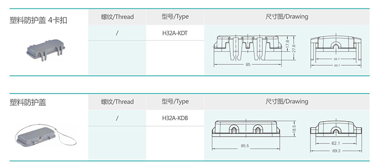 2 H32A Series Hood & Housing