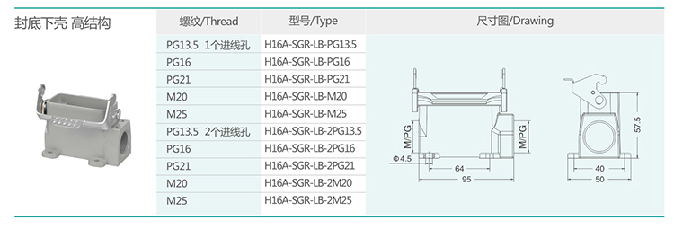 2 H16A Series Hood & Housing