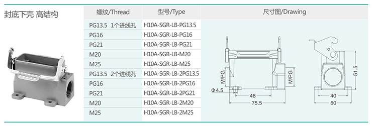 2 H10A Series Hood & Housing