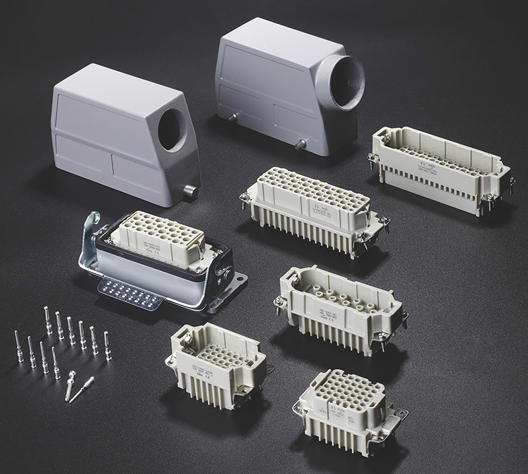 HD-040 40Pin Superelevation Crimp terminal Insert Heavy duty connector