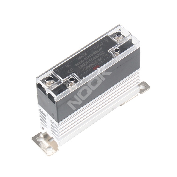 15A 32V DC to 480VAC single phase mini Ultra thin Heat Sink Solid State Relay